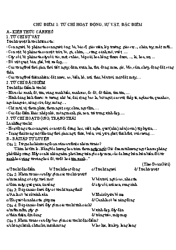 Bộ đề ôn thi Trạng nguyên tiếng việt lớp 3 năm học 2025-2026 (Có đáp án)