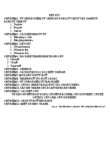 Bộ đề ôn thi Trạng nguyên tiếng việt lớp 4 năm học 2025-2026 (Có đáp án)